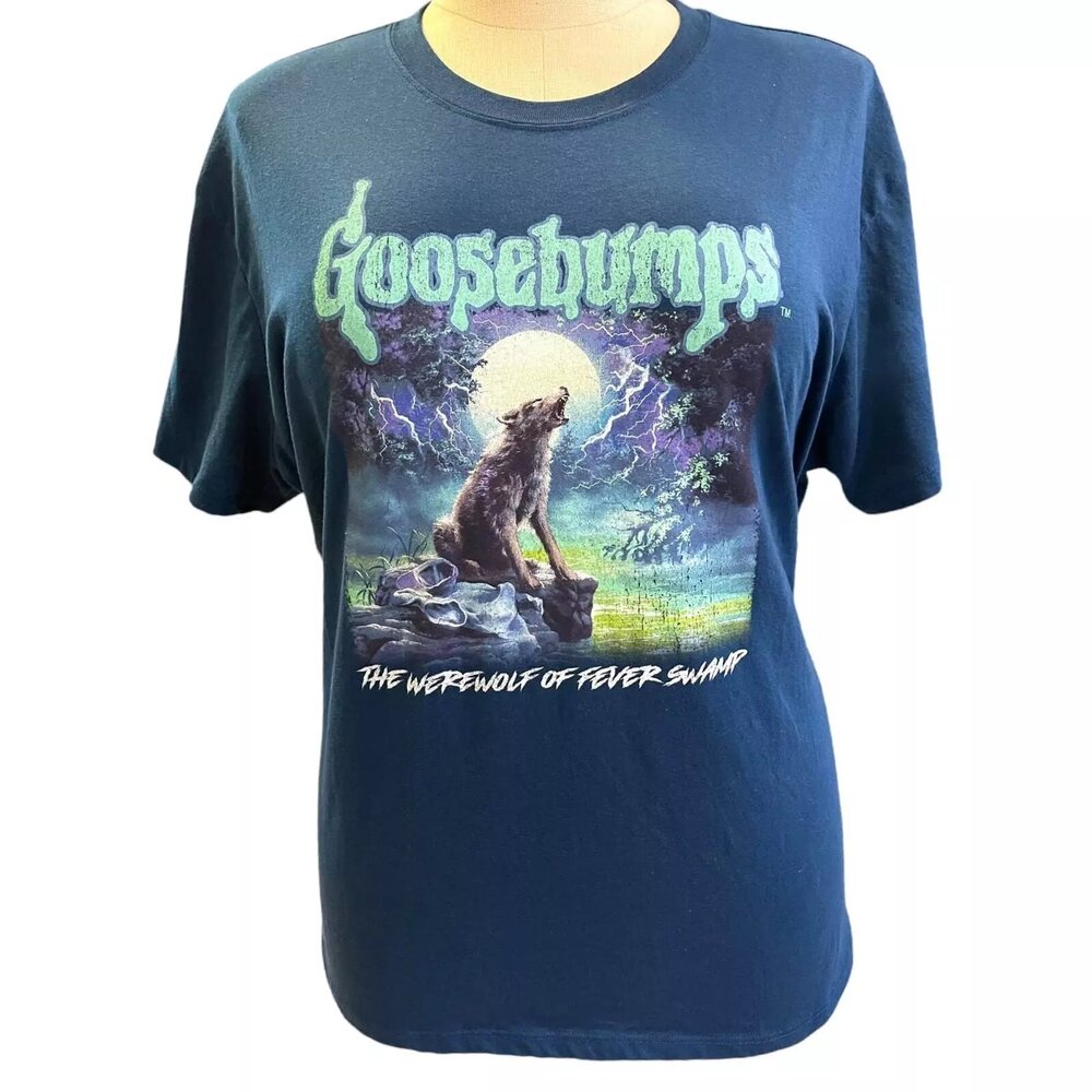 Torrid 5 (5X 28) Goosebumps Horror Book The Werewolf of Fever Swamp T Shirt New
